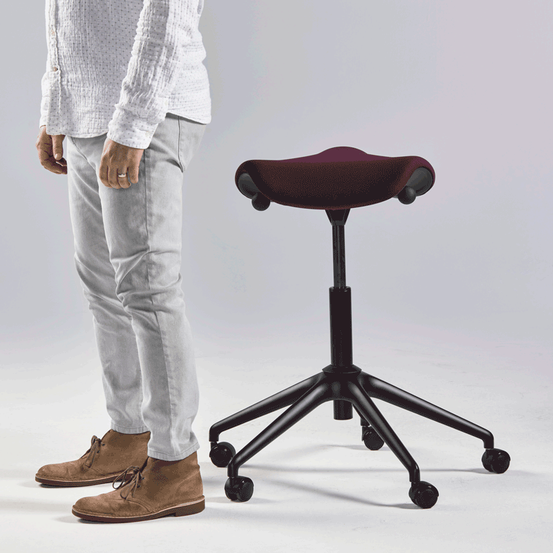 Humanscale Saddle/Pony Stool – The Seat Lab