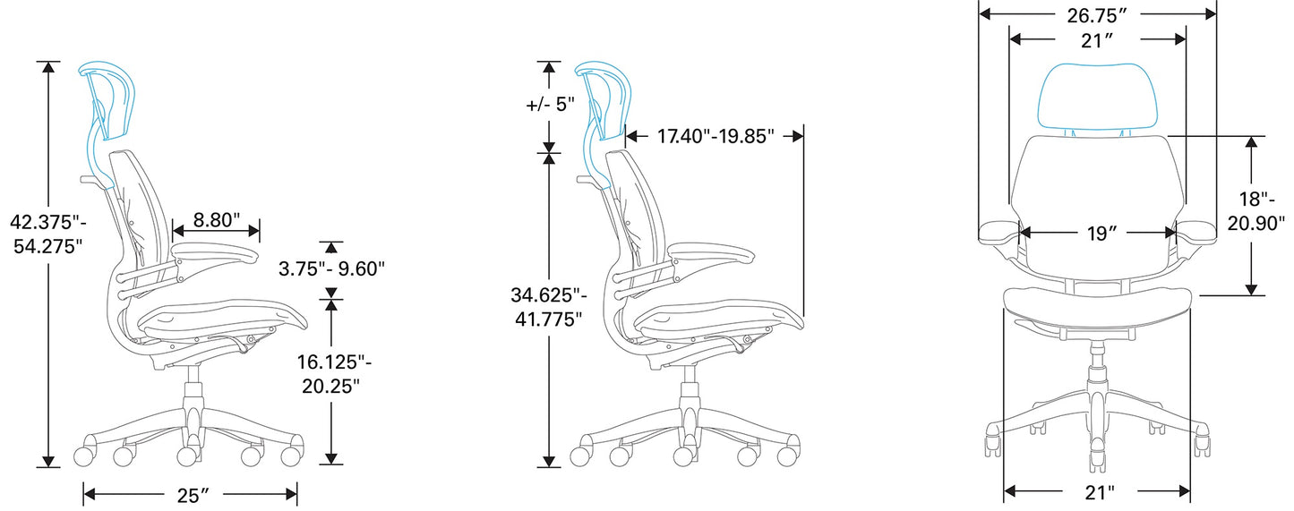 Humanscale Freedom Headrest Office Chair